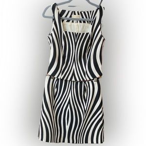 Alberto Makali 2 Piece Skirt Set Black & White.